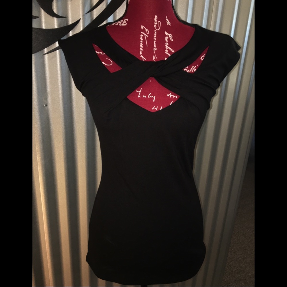 INC International Concepts Black M Flirty & Fun!